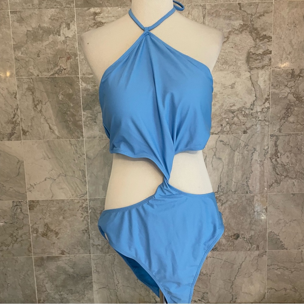 Fabletics Cut Out One Piece Swimsuit - Picture 2 of 7